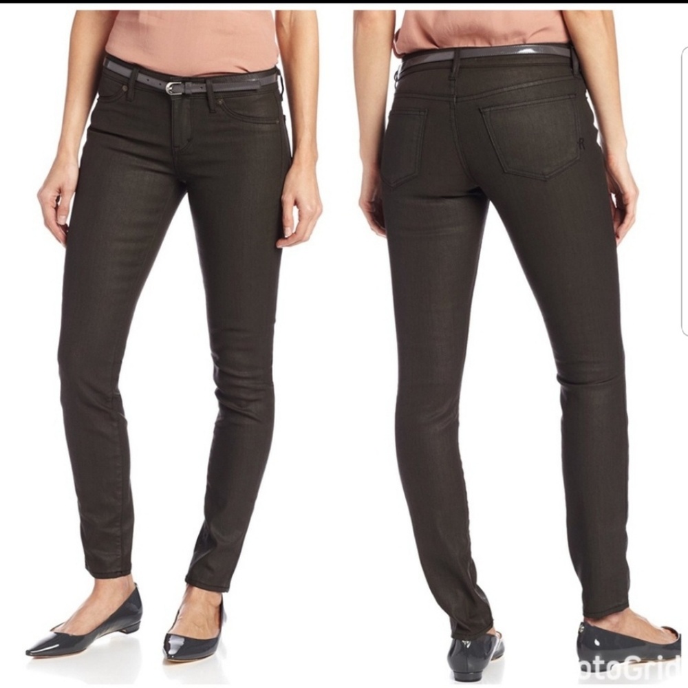 Rich & Skinny Legacy Jeans coated leather look 29